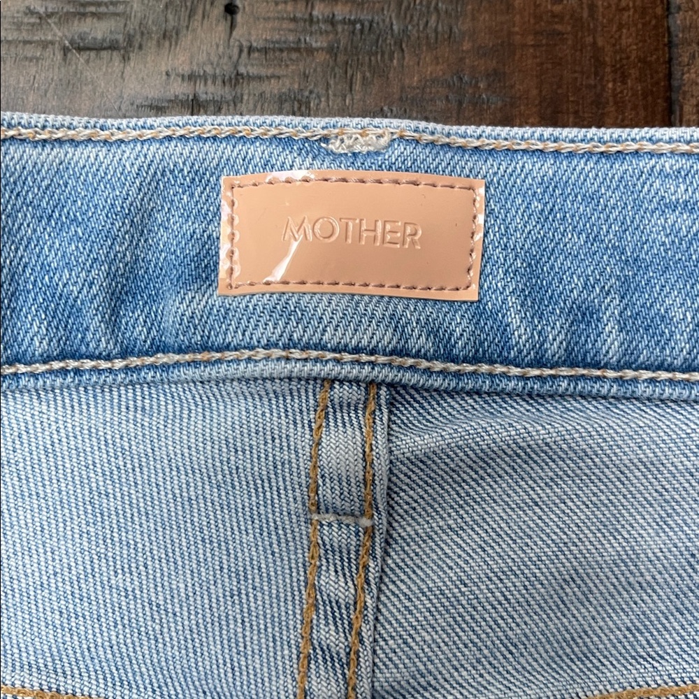 Mother Lil' Insider Frayed Step Hem Crop Skinny Jeans, NWT, 25P, Limited Edition - Picture 3 of 11